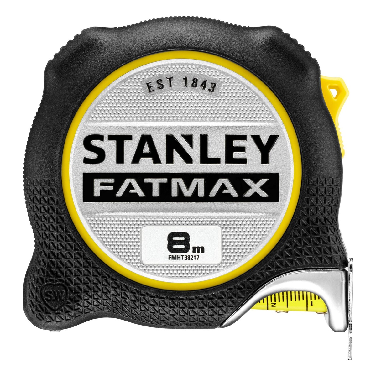 Stanley Bandmaß FATMAX Xtreme 8 m x 32 mm, BladeArmor 16 cm, Fingerbremse, beidseitig bedruckt