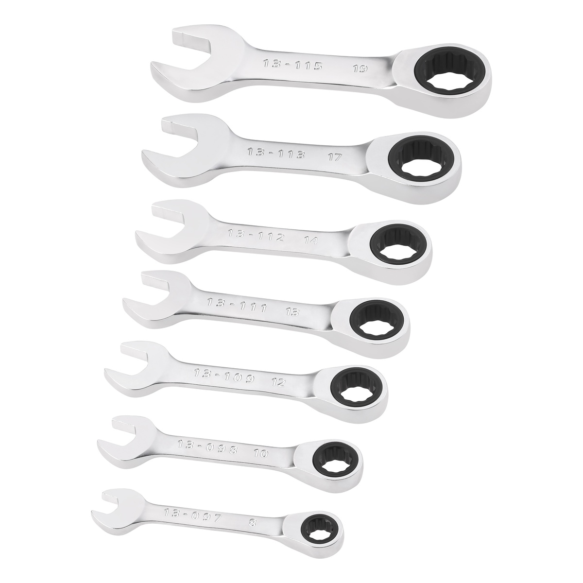 Stanley FATMAX Schraubenschlüssel-Set kurz, 7-tlg