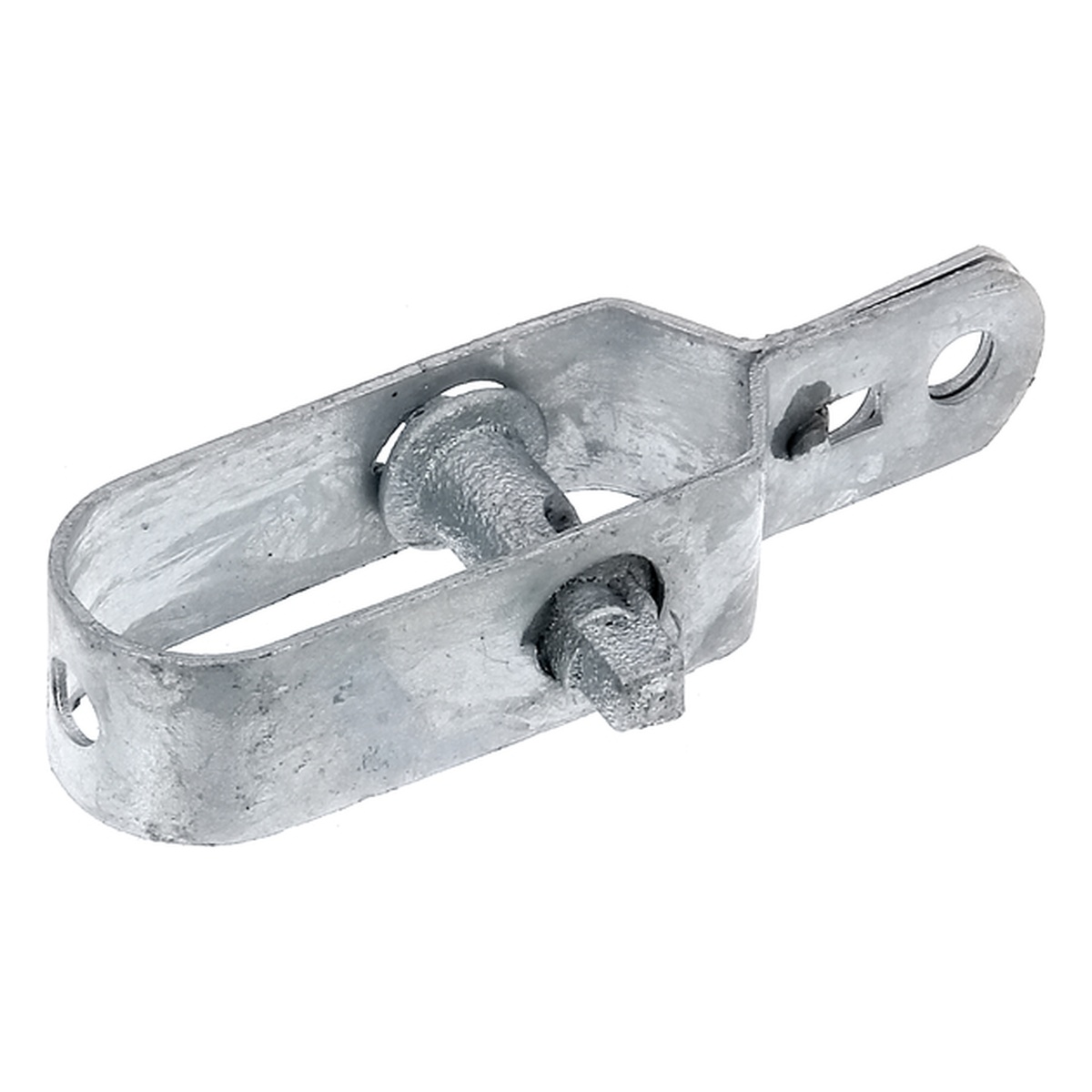 Alberts Drahtspanner mit Stahlnuss, 22 x 42 x 100 mm, Stahl roh, feuerverzinkt - 1 Stk.