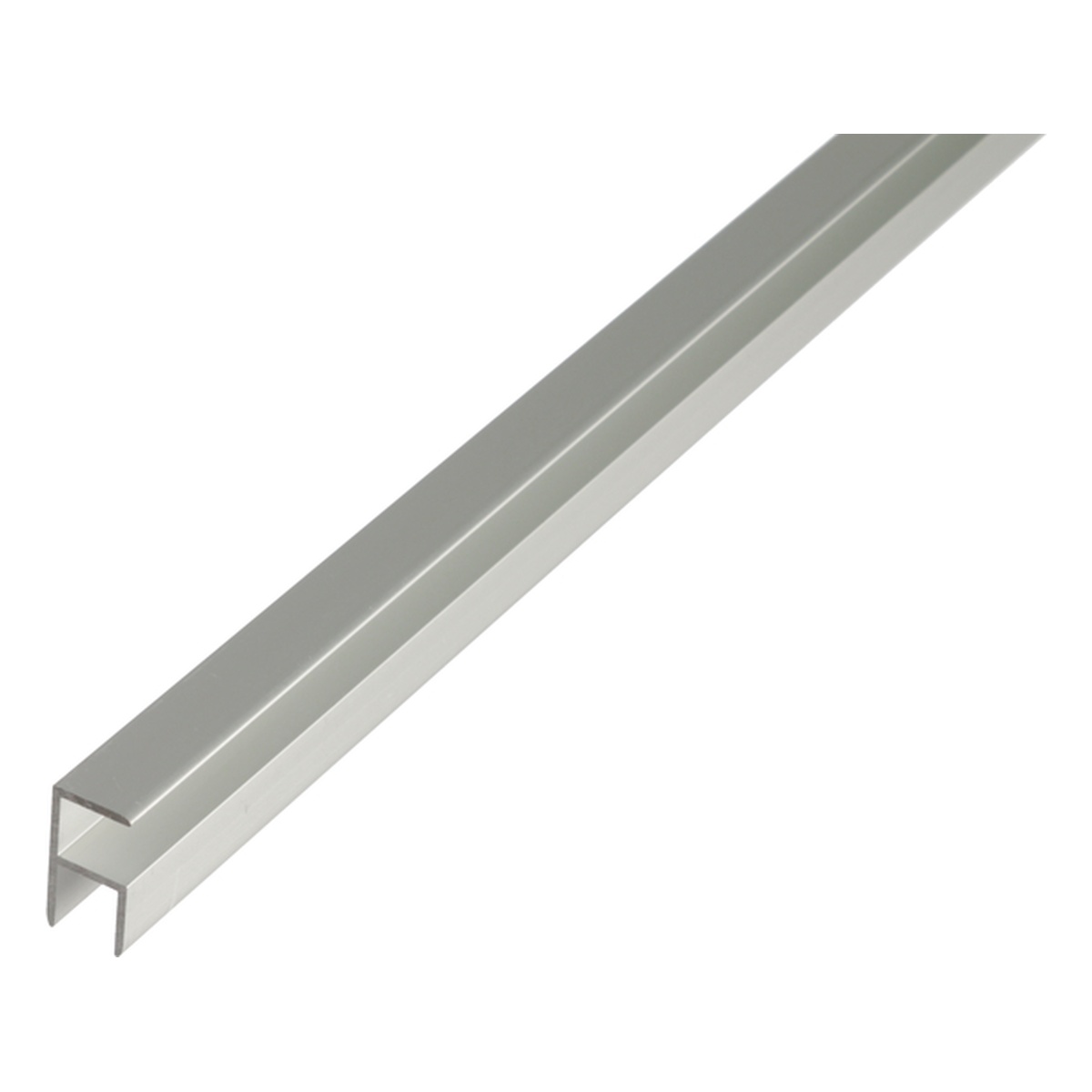 Alberts Eckprofil, selbstklemmend, 19,5 x 1000 x 38,9 mm, Aluminium, silberfarbig eloxiert - 1 Stk.