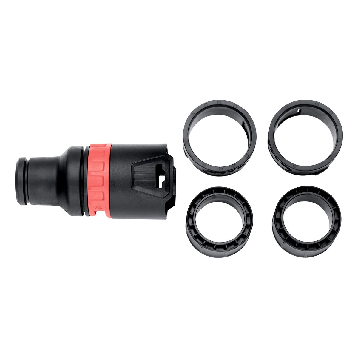 Metabo Anschlussmuffe Quick, für Absauganschluss 28 mm außen / 35 mm innen, antistatisch