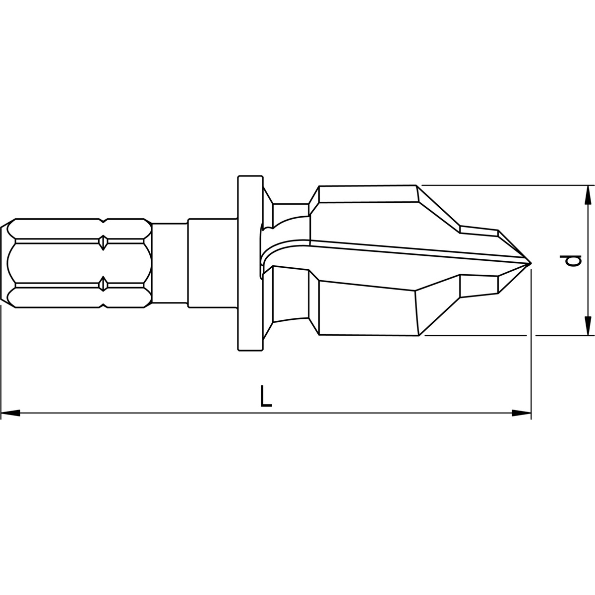 Reisser STB Stufenbohrer D10 mm - 1 Stk.
