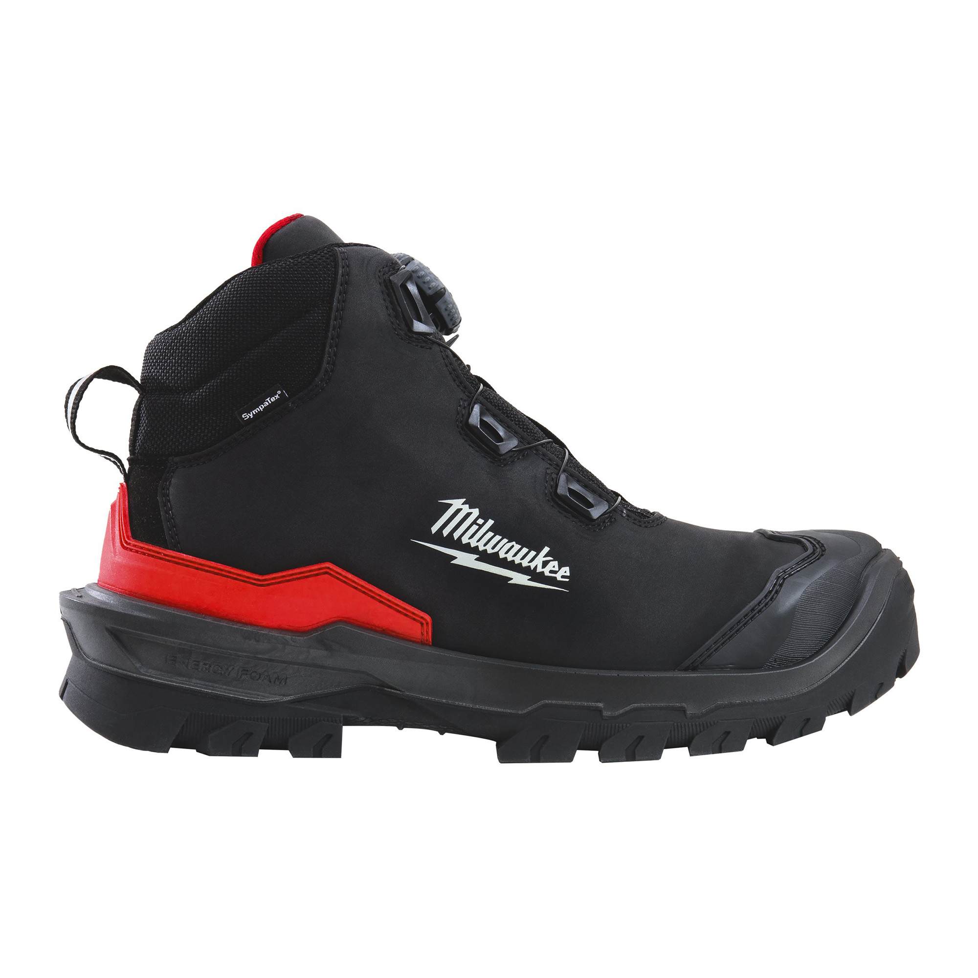 Milwaukee ARMOURTRED™ S7S Sicherheits-Stiefel BOA Mikrofaser schwarz Größe 48 - 1 Stk.