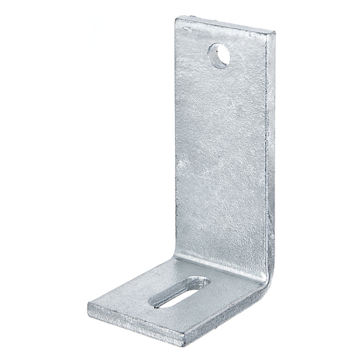 Alberts Verstellwinkel für Betonbefestigungen, 80 x 150 x 60 mm, Stahl roh, feuerverzinkt - 1 Stk.