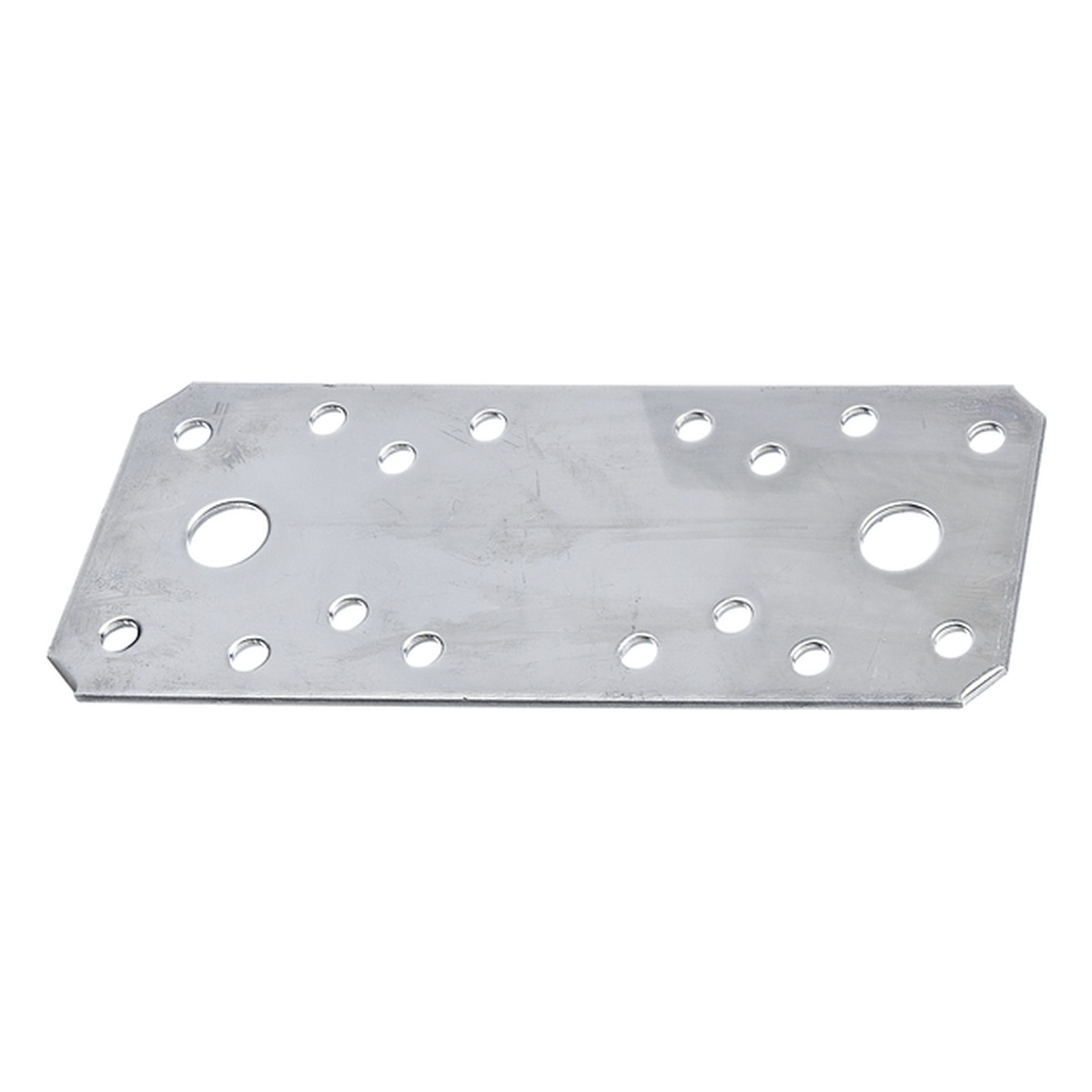 Alberts Flachverbinder, 133 x 55 mm, Edelstahl - 1 Stk.