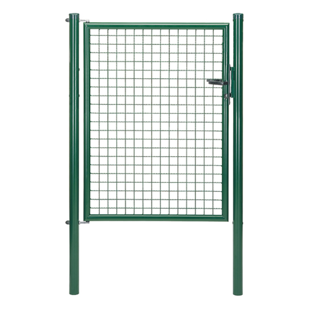 Alberts Wellengitter-Einzeltor, 1060 x 1750 x 60 mm, Stahl roh, zinkphosphatiert, grün kunststoffbeschichtet RAL 6005 - 1 Stk.