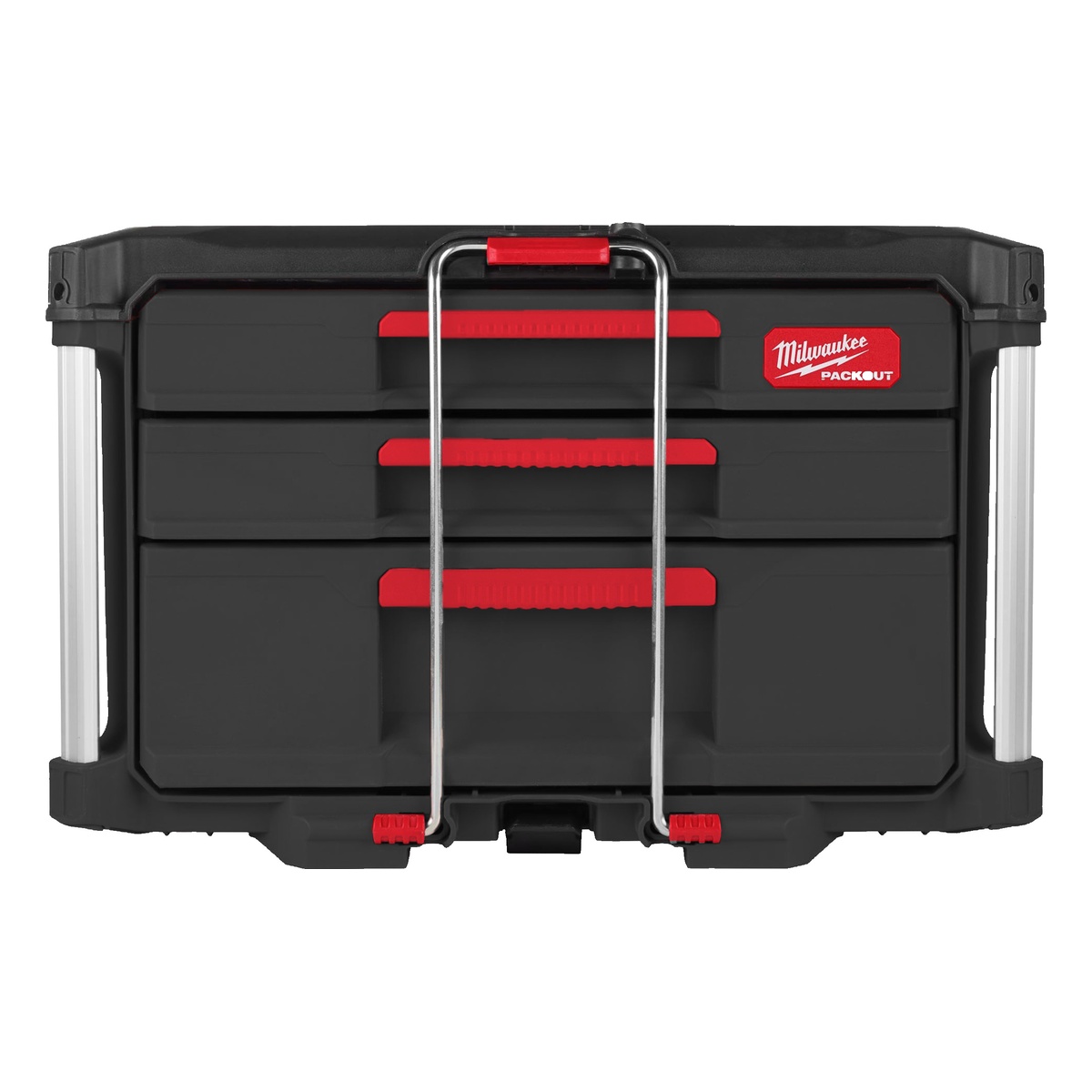 Milwaukee PACKOUT Koffer mit 2+1 Schubladen 560 x 410 x 360 mm - 1 Stk.