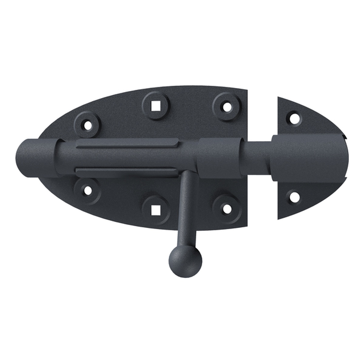 Alberts Ovado Bolzenriegel, 112x72mm Alberts Ovado Bolzenriegel, 112x72mm