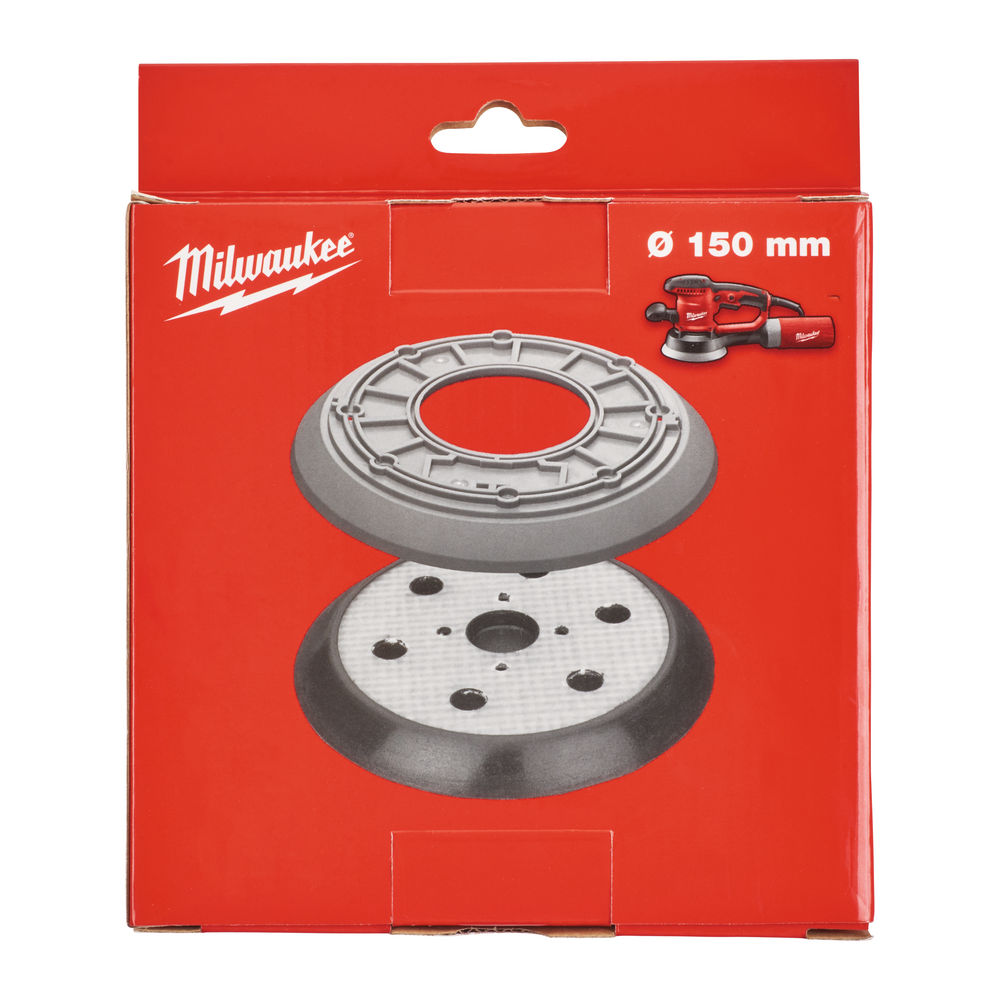 Milwaukee Schleifteller für Exzenterschleifer 150 mm 6-Loch für ROS150 - 1 Stk.
