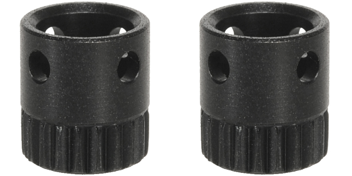 Halder 2 stk. 6 mm Buchse für Kunststoff, arretierbar Halder 2 stk. 6 mm Buchse für Kunststoff, arretierbar