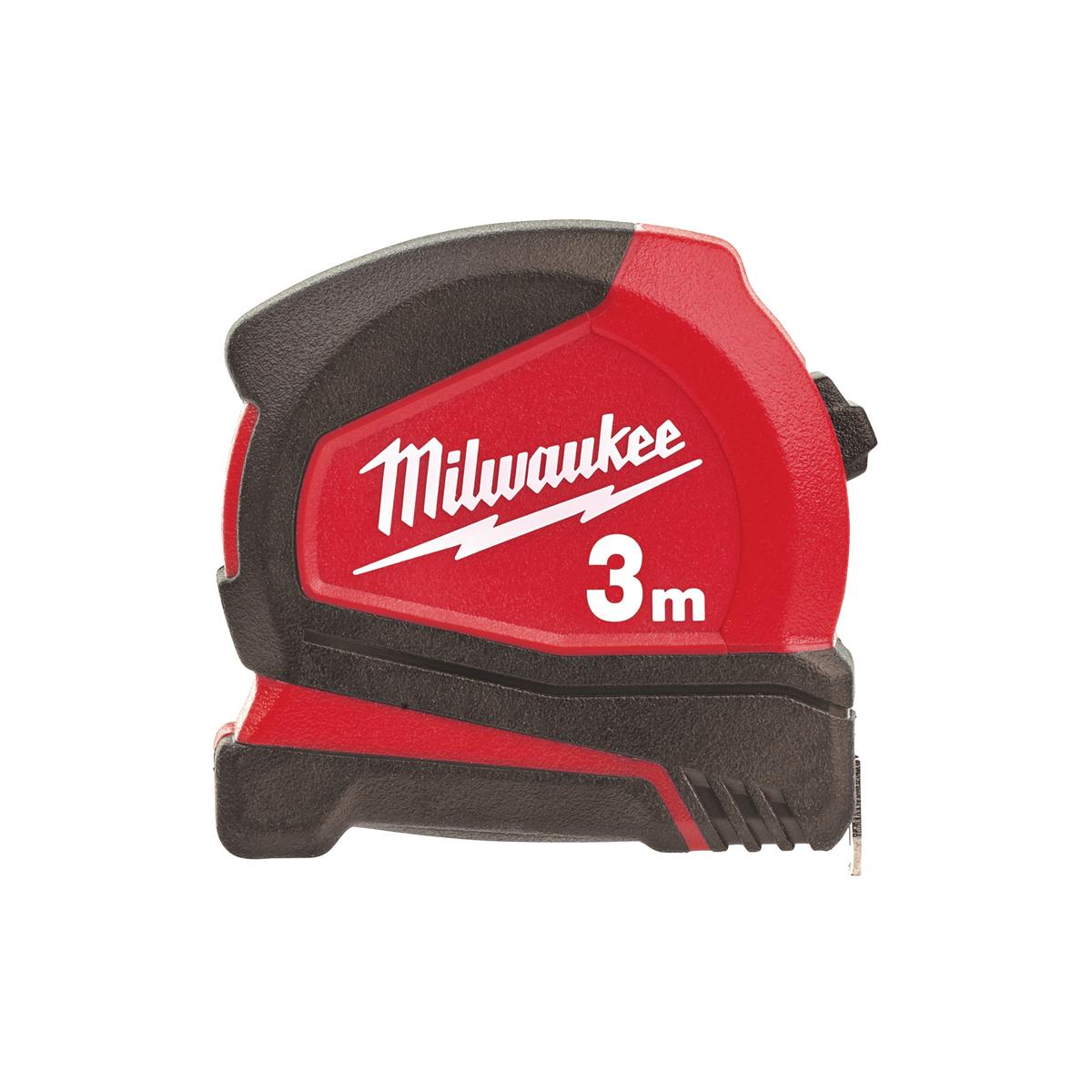 Milwaukee Pro-Compact Bandmaß 3 m nicht-magnetisch, 16 mm breites Band - 1 Stk.