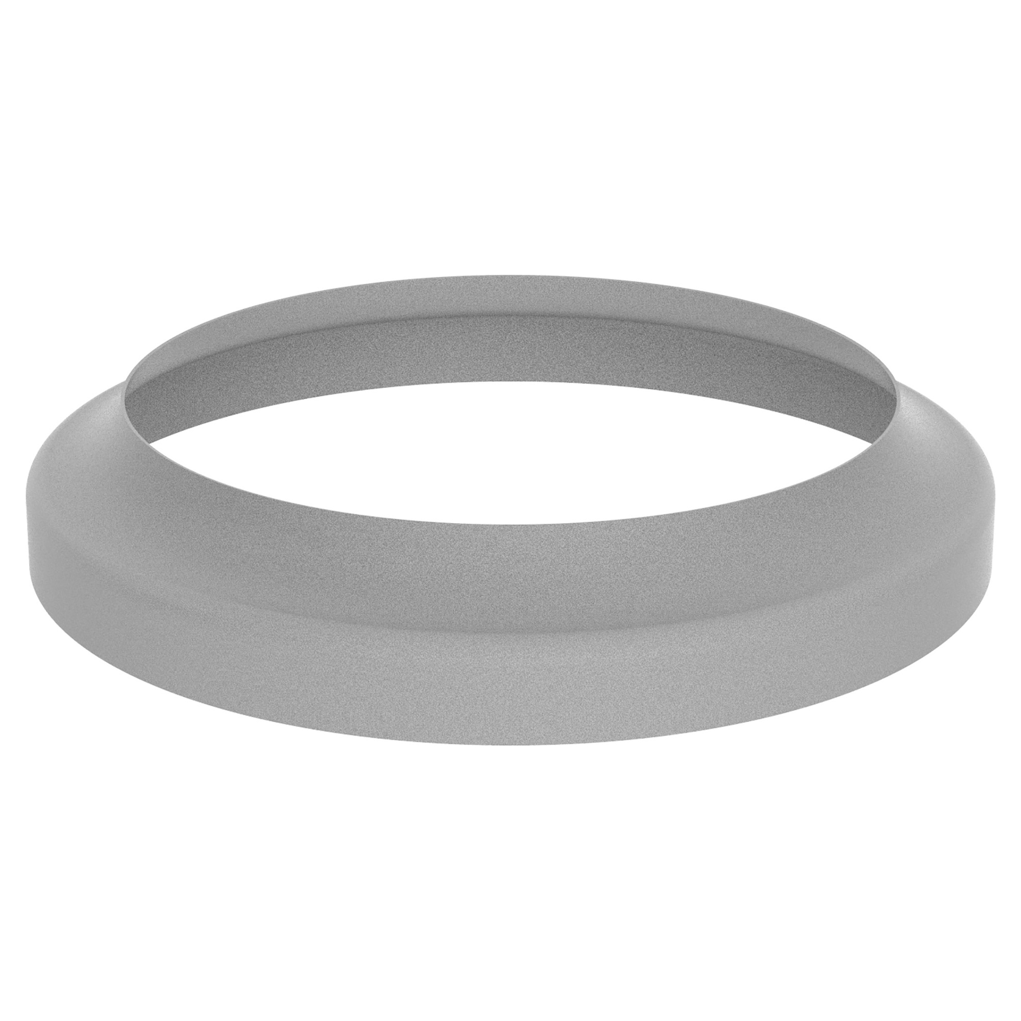 Zambelli Standrohrkappe 120/150 mm, Weißaluminium RAL 9006, COLORDUR - 1 Stk.