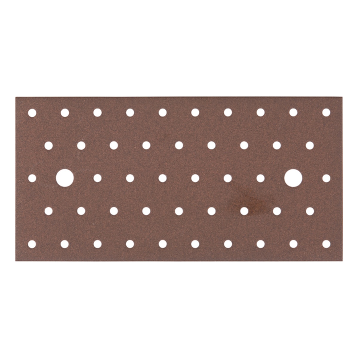 Alberts DURAVIS® Lochplatte, rostbraun 200 x 100 x 2 mm Alberts DURAVIS® Lochplatte, rostbraun 200 x 100 x 2 mm