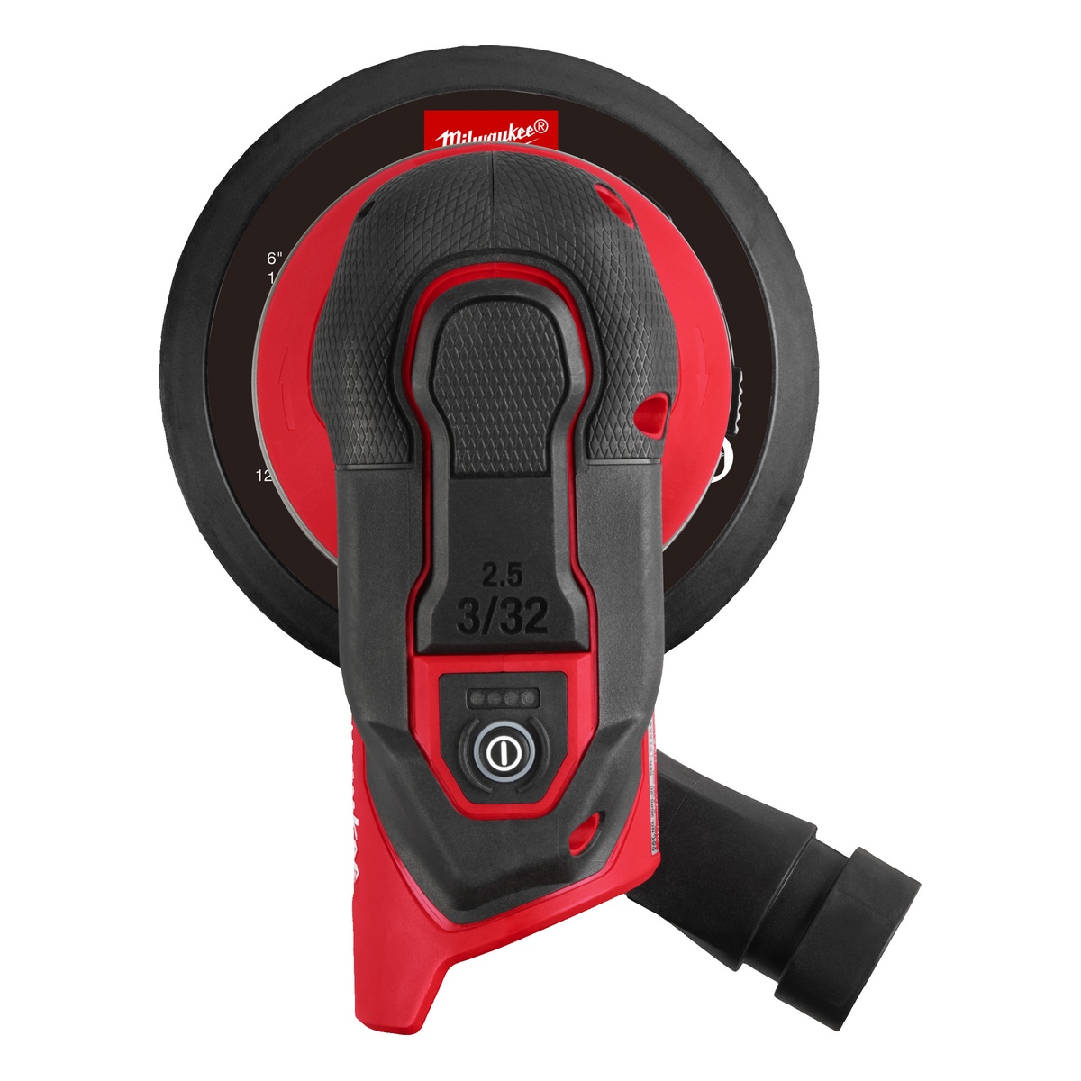 Milwaukee M12 FUEL Akku-Exzenterschleifer 150 mm M12FROS2.5-0 - 1 Stk.