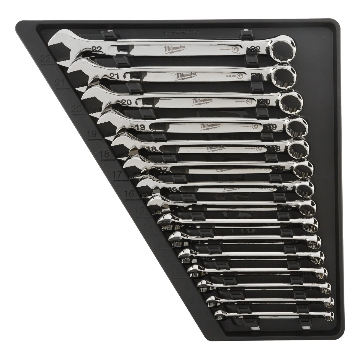 Milwaukee Ringmaulschlüssel MAX BITE-satz 15-teilig metrisch - 1 Stk. Milwaukee Ringmaulschlüssel MAX BITE-satz 15-teilig metrisch - 1 Stk.