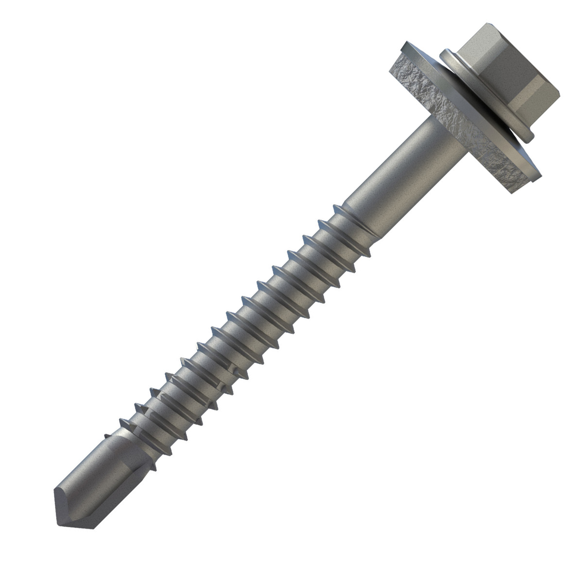 Reisser RP-K Bohrschraube Bimetall (Edelstahl A2/Stahl), Teilgewinde, SW8, 5,5x50 mm - 100 Stk.