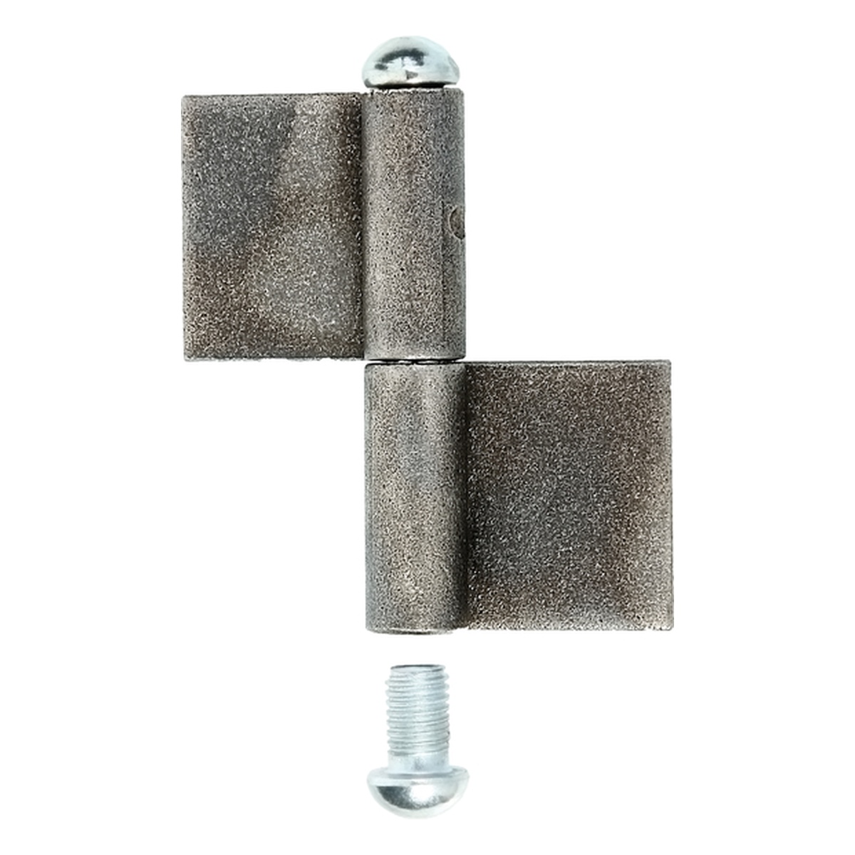 Alberts Konstruktionsband zum Anschweißen, zweiteilig, Typ KO4, 80 x 30 mm, Stahl roh - 1 Stk.