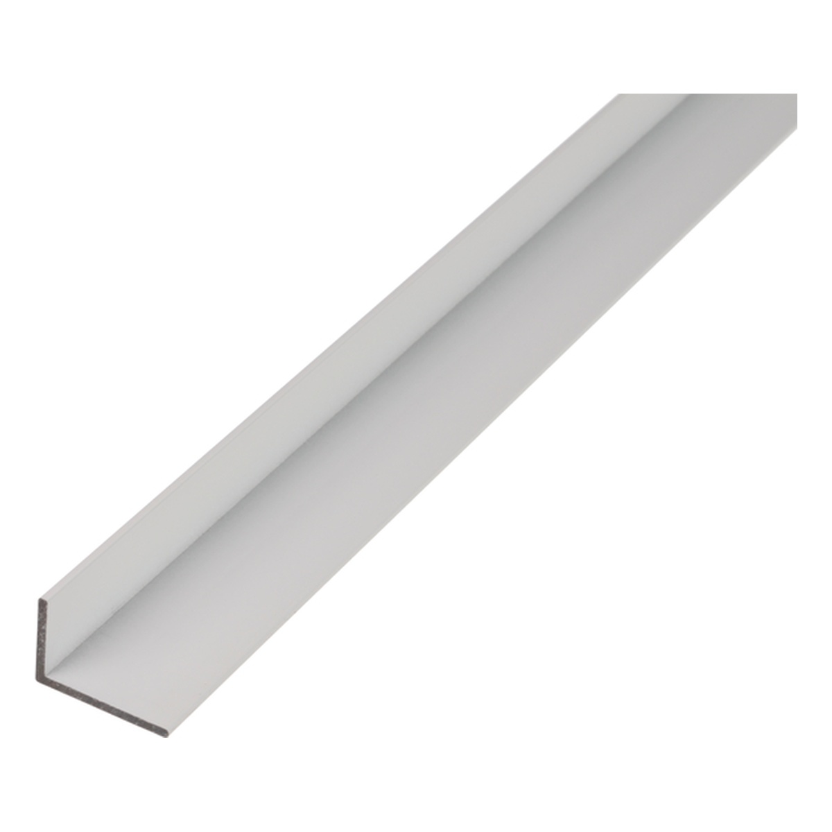 Alberts BA-Profil, Winkel, 20 x 10 x 1,5 x 2600 mm, Aluminium, weiß kunststoffbeschichtet RAL 9016 - 1 Stk.