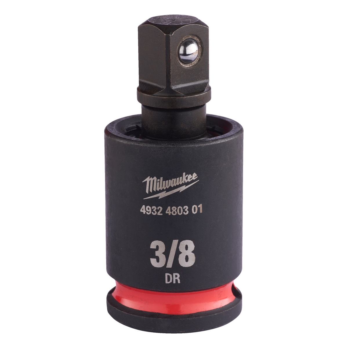 Milwaukee SHOCKWAVE Schlag-Universalgelenk 3/8 Zoll, 15° Gelenk, Chrommolybdän, für Schlagschrauber