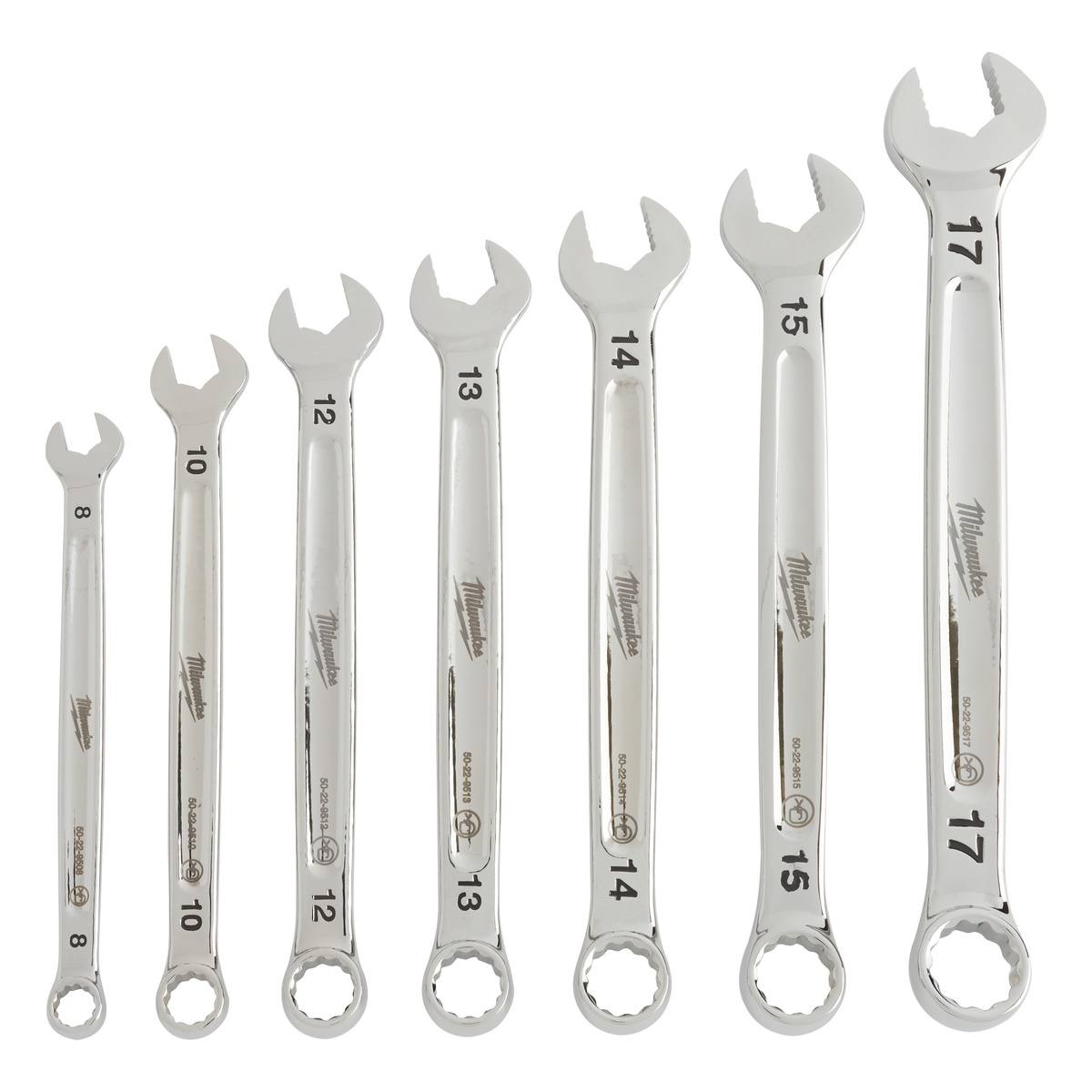 Milwaukee Ringmaulschlüssel MAX BITE-satz 7-teilig metrisch - 1 Stk.
