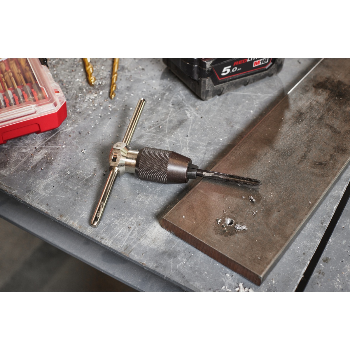 Milwaukee Hand-Gewindeschneidsatz, 17tlg.