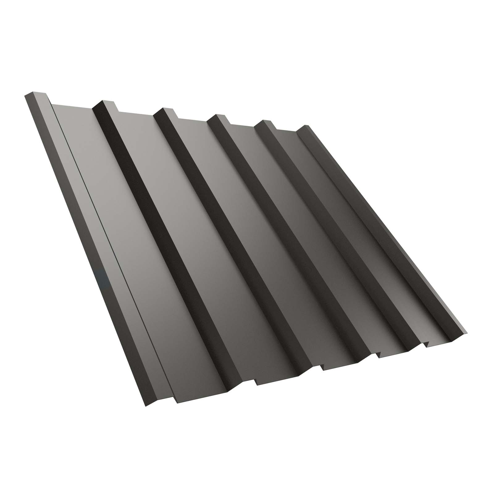 Trapezblech T35M Dach 0,5 mm, RAL 9007 Graualuminium, 4300 mm Länge, Antikondensbeschichtet