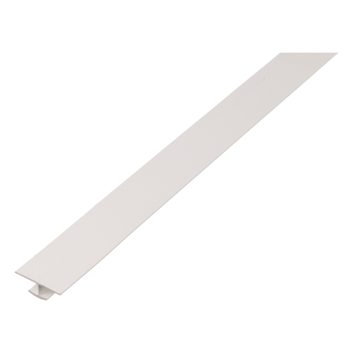 Alberts H-Profil, 25 x 4 x 12 x 1000 mm, PVC-U, Farbe: weiß - 1 Stk.