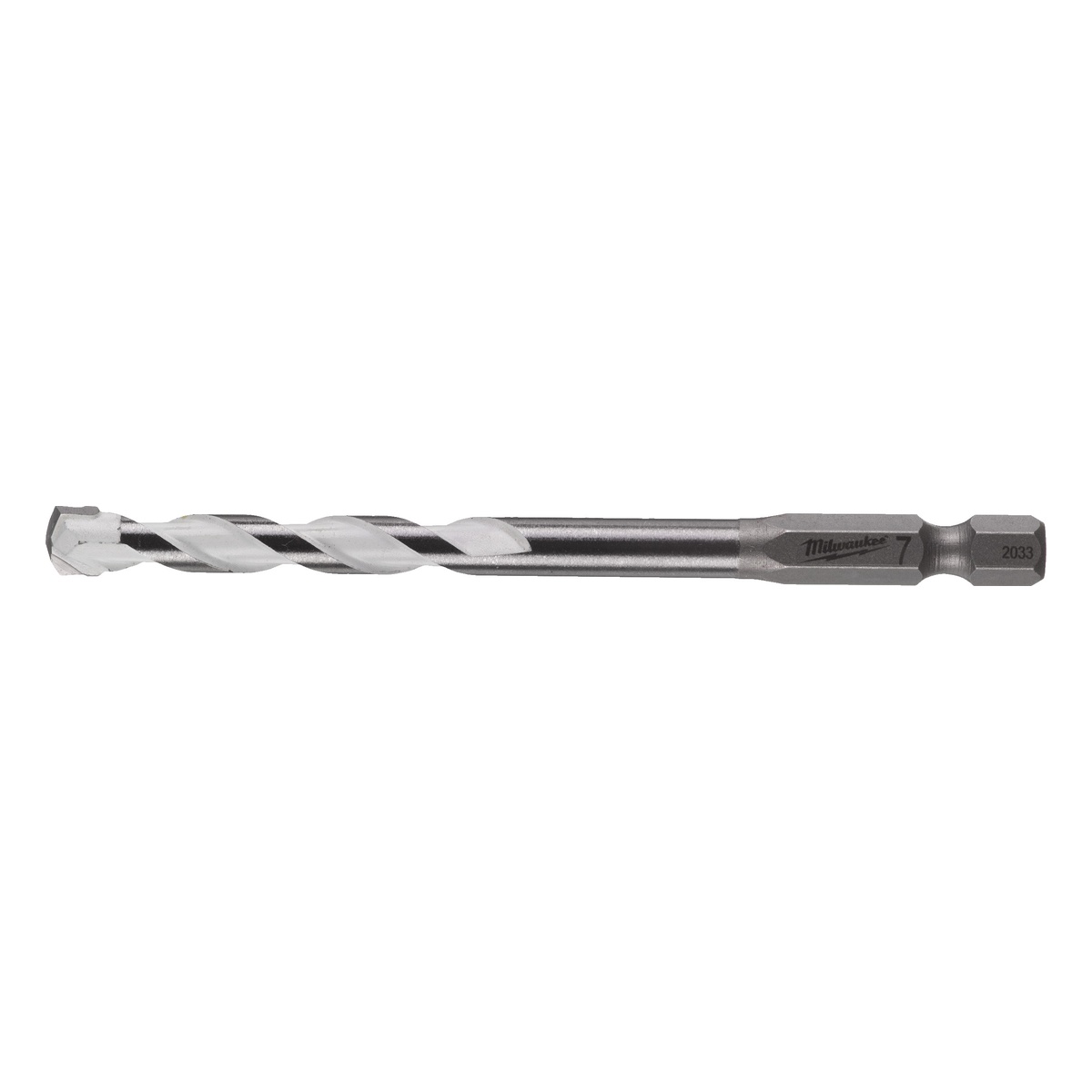 Milwaukee Multimaterialbohrer SHOCKWAVE Ø 7 x 100 mm, 1/4 Zoll Sechskantschaft, Hartmetallspitze, schlagfest