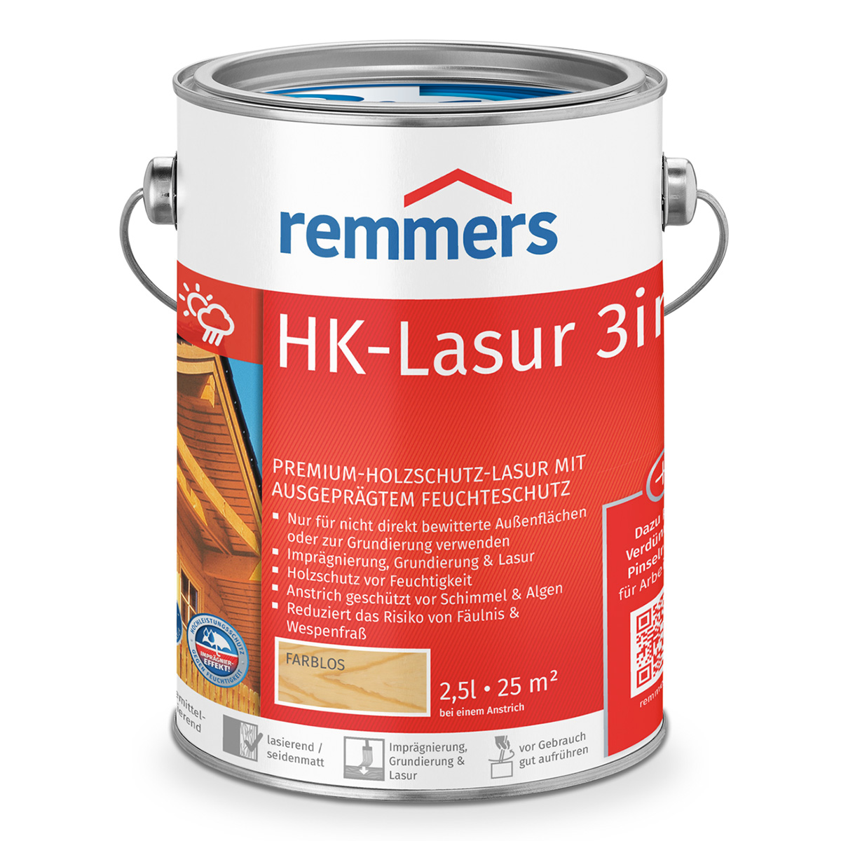 Remmers HK-Lasur 2,5 l farblos