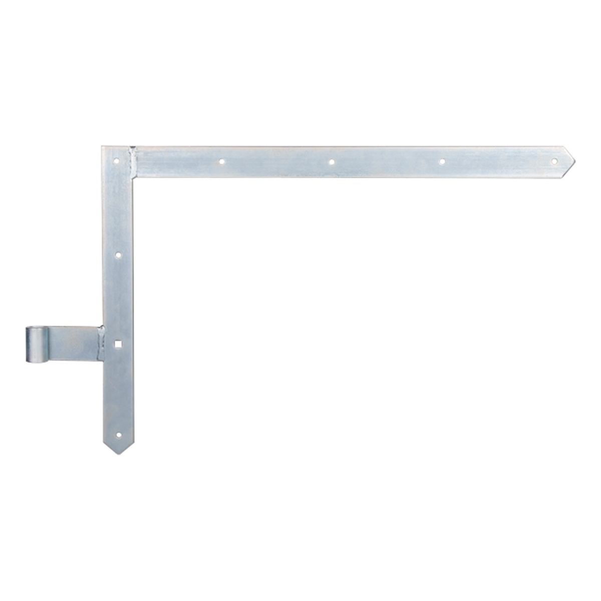 Alberts Tor-Winkelband Ausführung: gerade, Abschluss spitz 400 x 600 x Ø16 mm Oben Alberts Tor-Winkelband Ausführung: gerade, Abschluss spitz 400 x 600 x Ø16 mm Oben