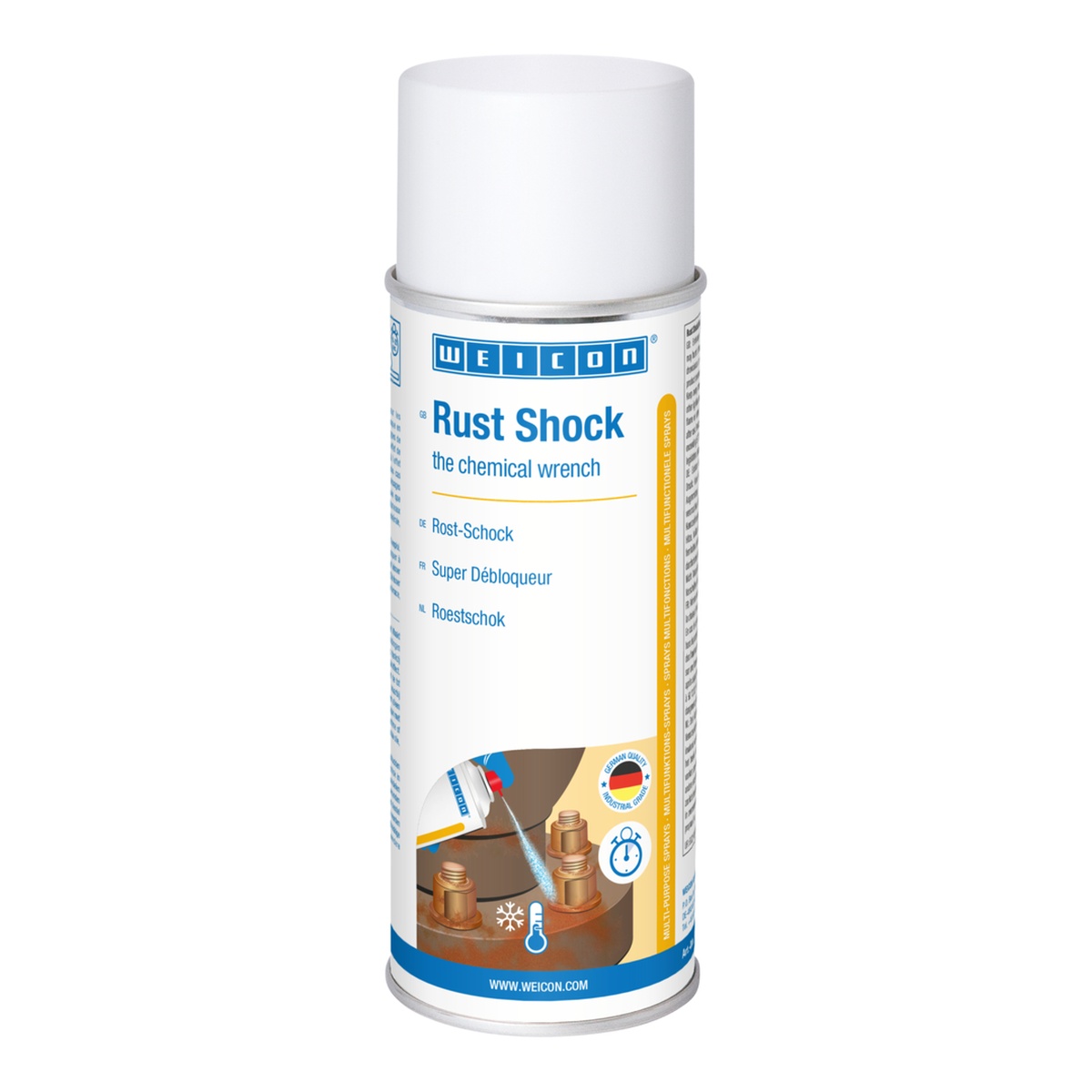 WEICON Rost-Schock, chemischer Schraubenschlüssel, 400 ml