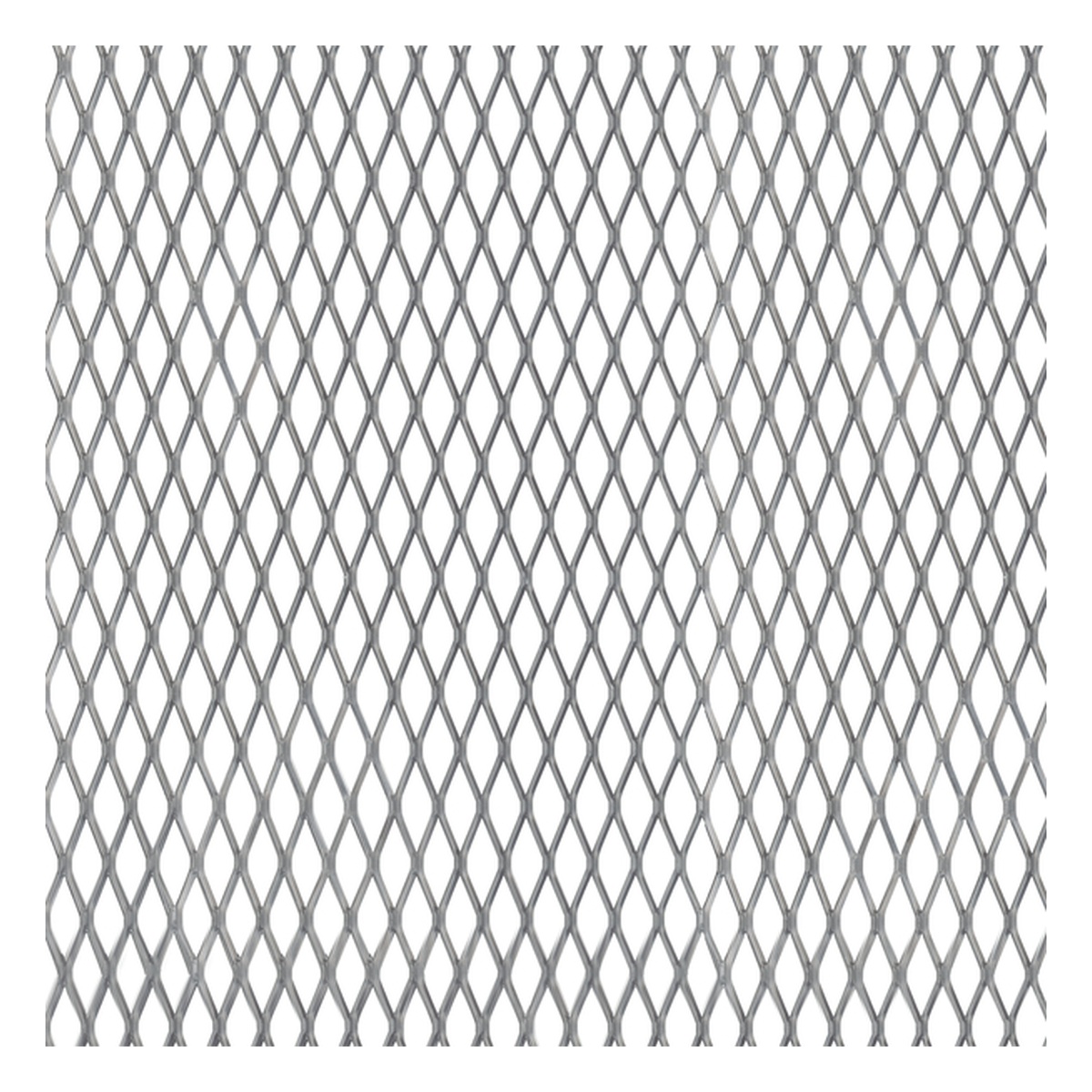 Alberts Streckmetallblech, 300 x 100 x 2,2 mm, Stahl roh - 1 Stk.