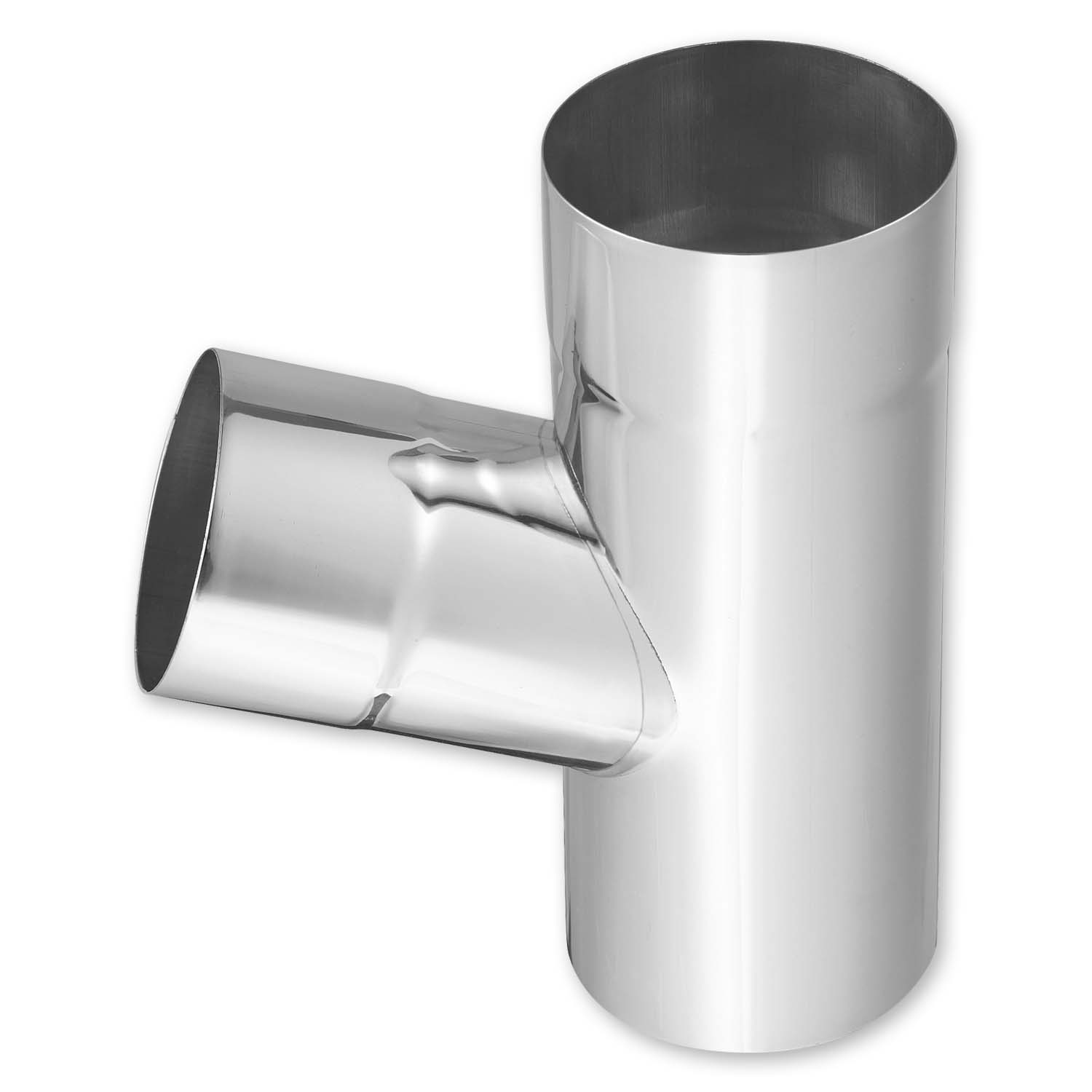 Zambelli Fallrohrabzweig 72° Grad 100/87 mm, Titanzink