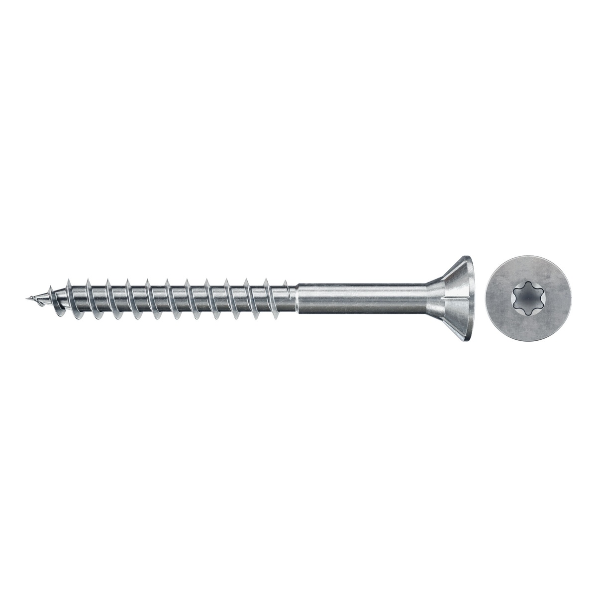 fischer Spanplattenschraube Classic-Fast II 5,0x60 mm, blvz., Senkkopf, TX, Teilgewinde - 200 Stk. fischer Spanplattenschraube Classic-Fast II 6,0x60 mm, blvz., Senkkopf, TX, Teilgewinde - 200 Stk.