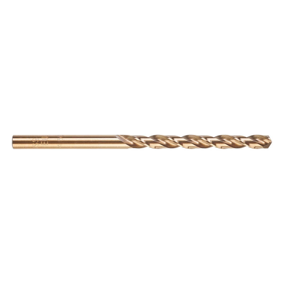 Milwaukee HSS-G RED COBALT Metallbohrer DIN 338 4,5 x 80 mm, HSS-G Co - 10 Stk.