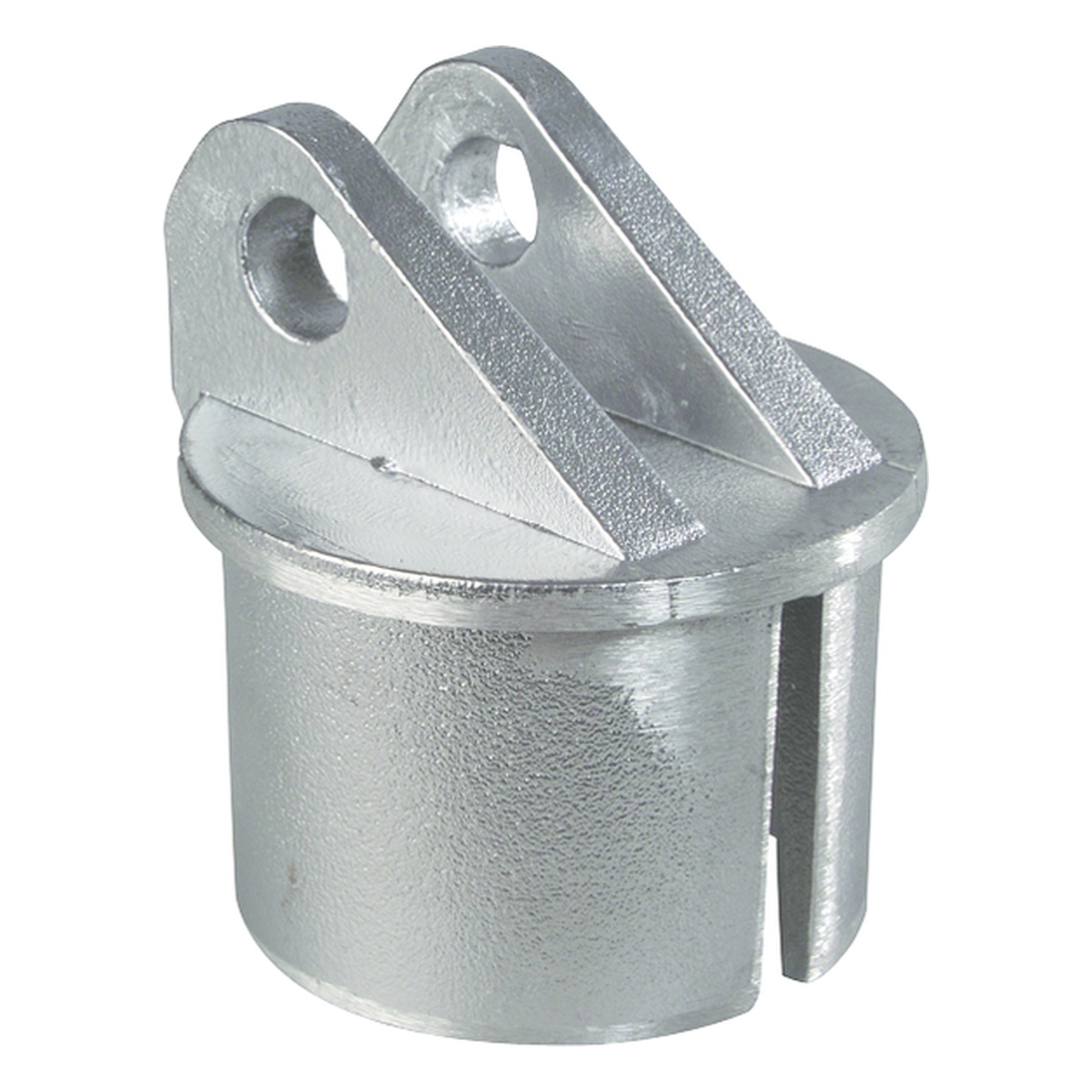 Alberts Strebenkappe für Absperrgittersystem Plus 7, 25 x 70 x 65 mm, Aluminium - 1 Stk.