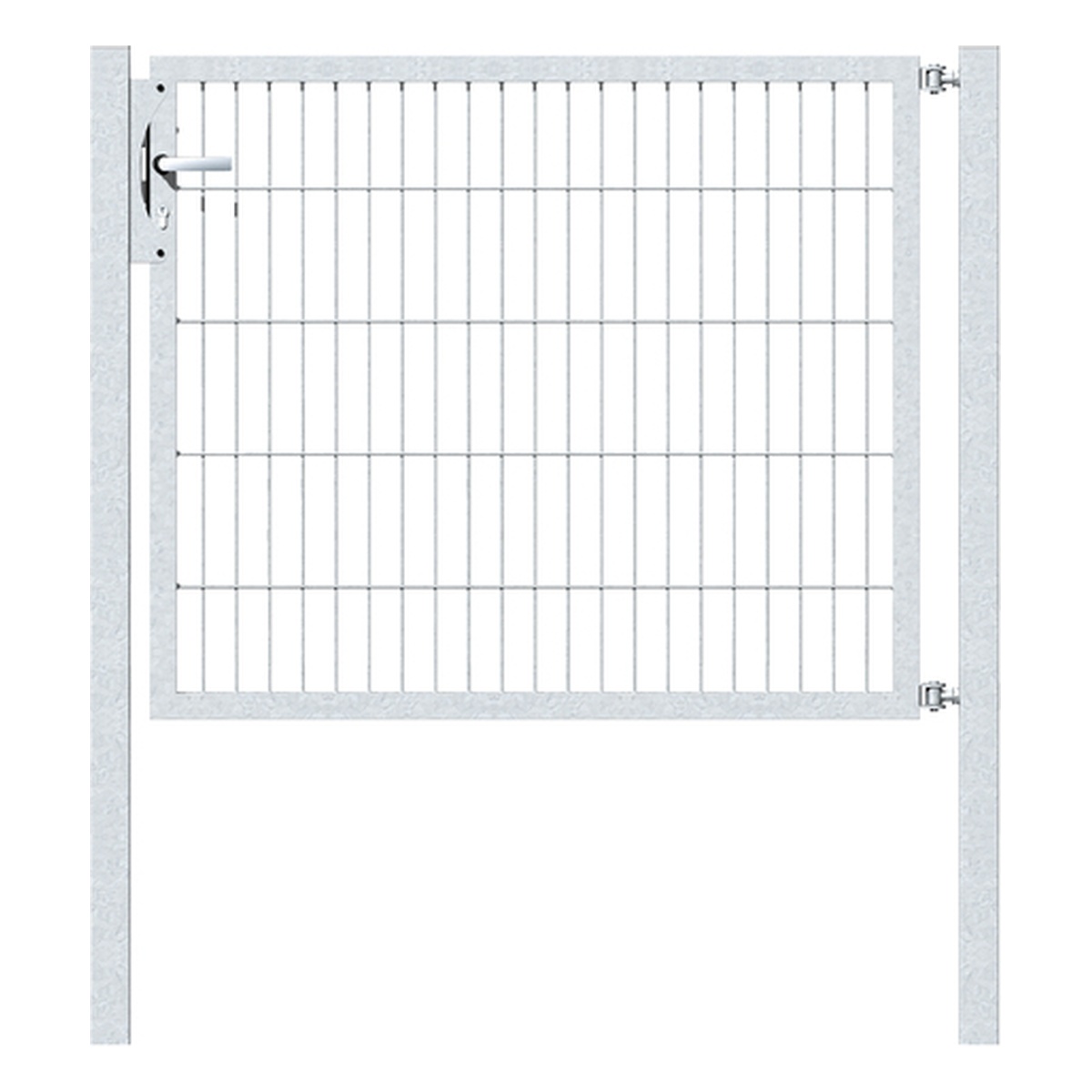 Alberts Einzeltor Flexo, Typ 6/5/6, für Zaunhöhe 1000 mm, 1250 mm breit, feuerverzinkt - 1 Stk. Alberts Einzeltor Flexo, Typ 6/5/6, für Zaunhöhe 1000 mm, 1250 mm breit, feuerverzinkt - 1 Stk.