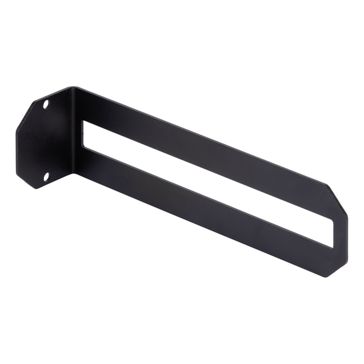 Alberts Regalträger Finn, 60 x 220 x 50 mm, Stahl, matt schwarz mit Feinstruktur kunststoffbeschichtet RAL 9005 - 1 Stk.