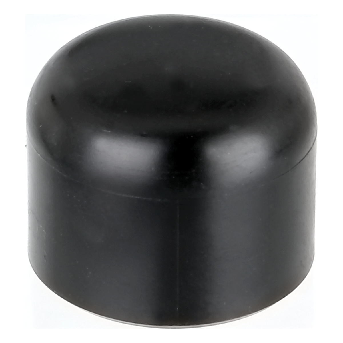 Alberts Pfostenkappe für runde Metallpfosten, für Pfosten-Ø: 38 mm, Kunststoff, schwarz - 1 Stk.