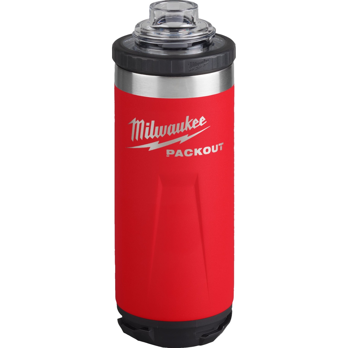 Milwaukee PACKOUT Isolierflasche 700 ml mit Schraubdeckel, rot - 1 Stk. Milwaukee PACKOUT Isolierflasche 700 ml mit Schraubdeckel, rot - 1 Stk.