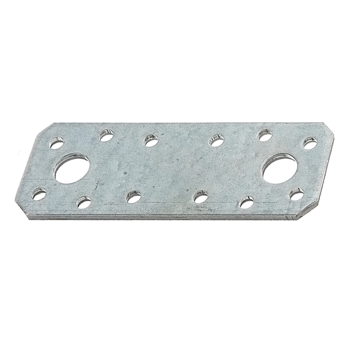 Alberts Flachverbinder, 96 x 35 mm, Stahl roh, sendzimirverzinkt, CE-Kennzeichnung nach DIN EN 14545 - 25 Stk.