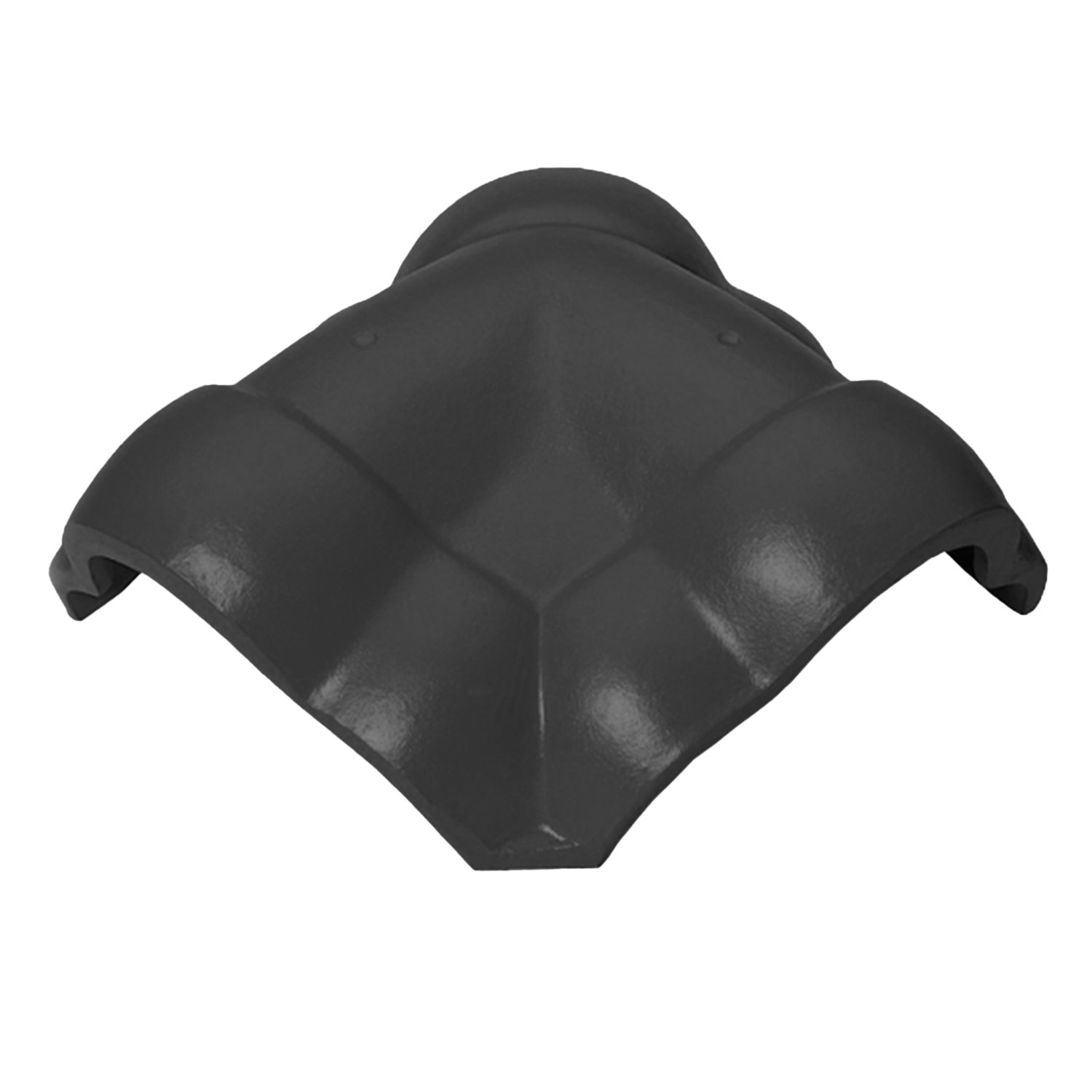 Röben Flandern plus Walmkappe Kleeblatt basalt