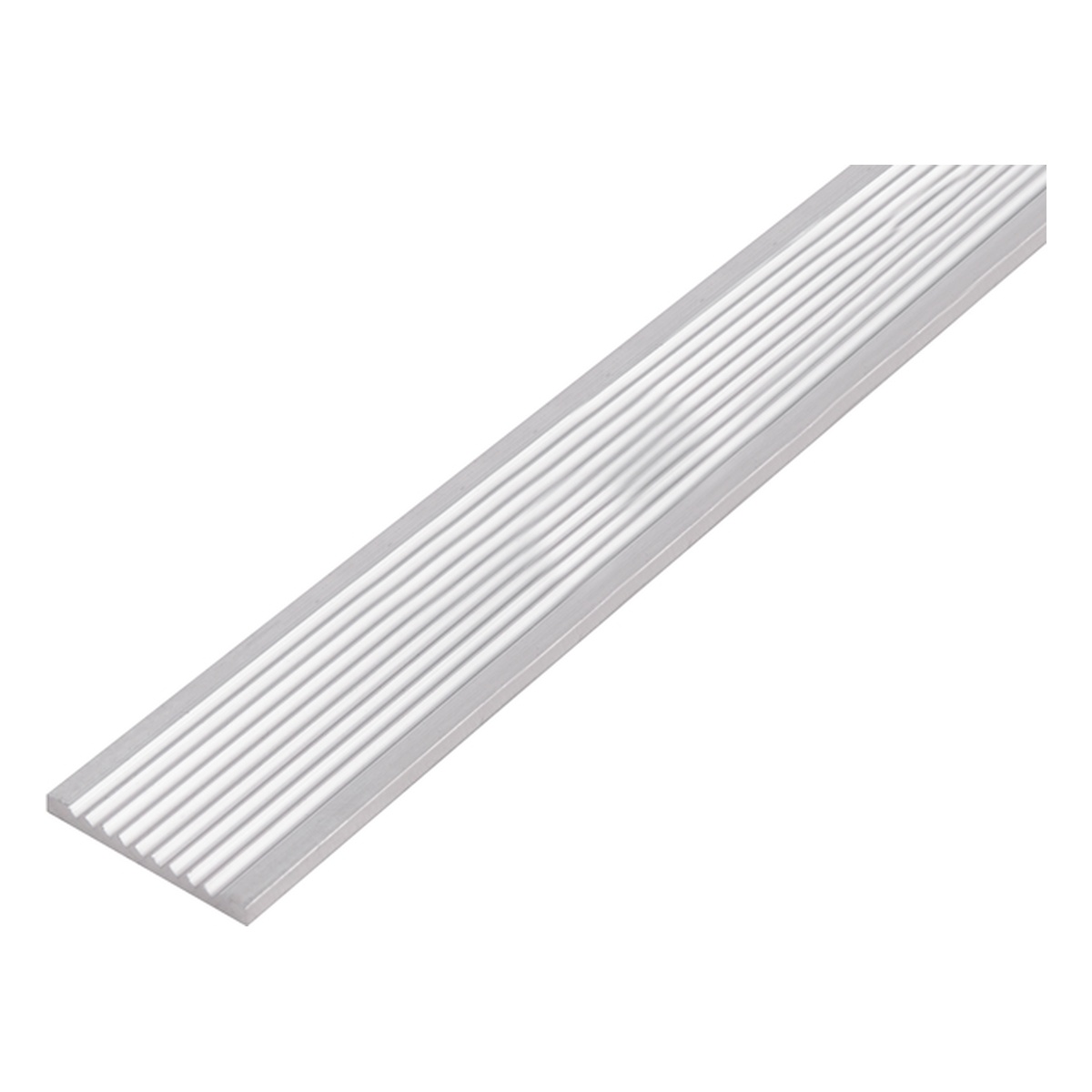 Alberts Flachleiste, geriffelt, 30 x 1000 x 3 mm, Aluminium, natur - 1 Stk.