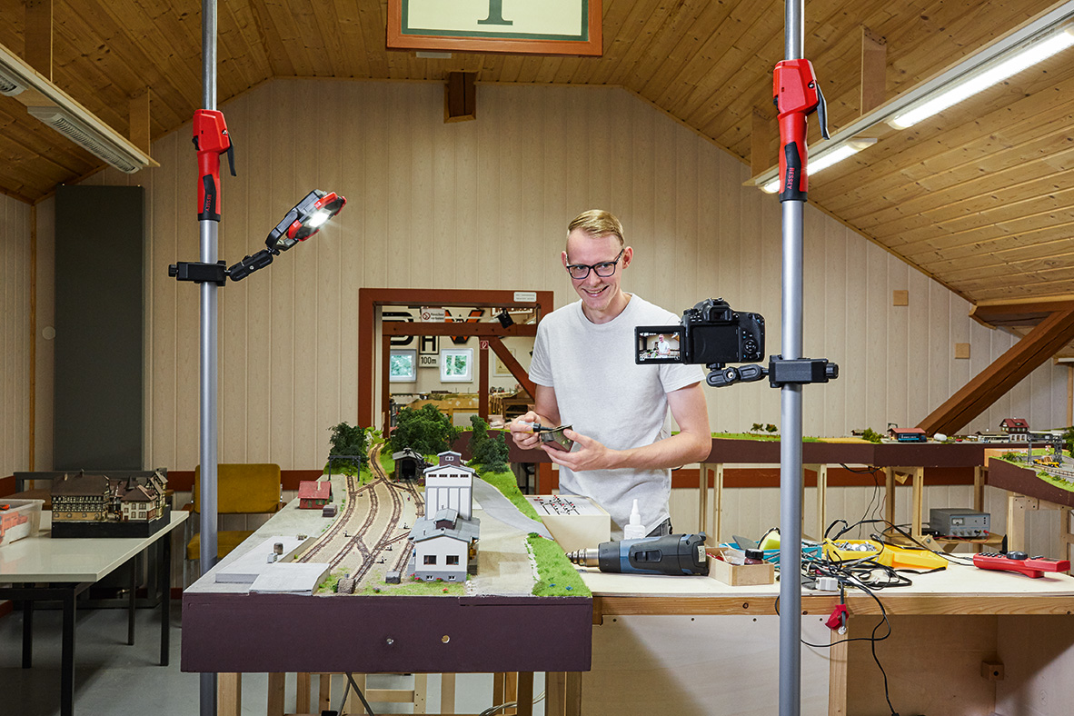 Bessey Decken- und Montagestütze STE 150 - 90cm-150cm Verstellbereich