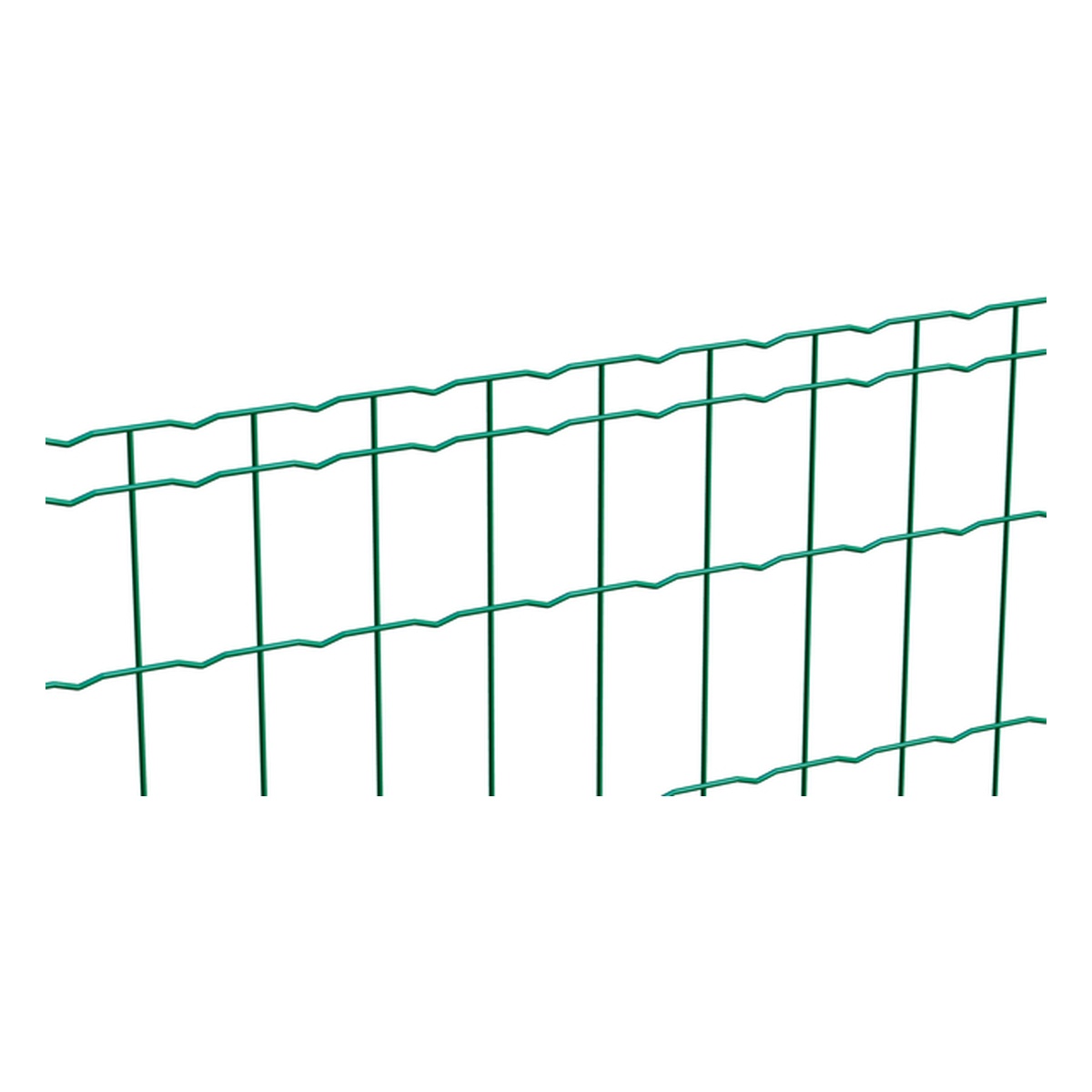 Alberts Schweißgitter Fix-Clip Pro, Höhe 1220 mm, Länge 25 m, Stahl roh, verzinkt grün kunststoffbeschichtet - 1 Stk.