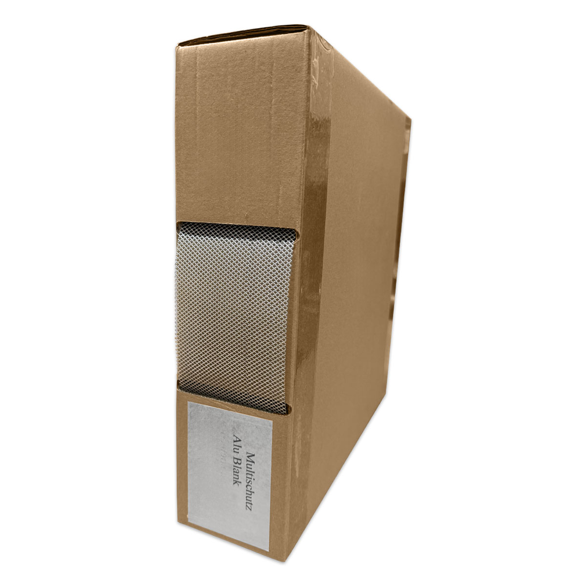 Allform Lüftungsband Insektenschutzgitter Aluminium 12 cm x 100 m blank