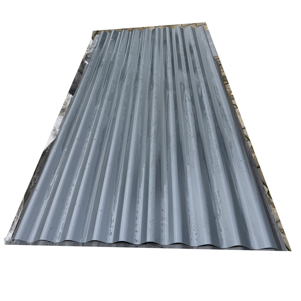 Konvolut Wellenprofil PF25 0,75mm Deckbreite 1080mm RAL7016 Standardpolyester