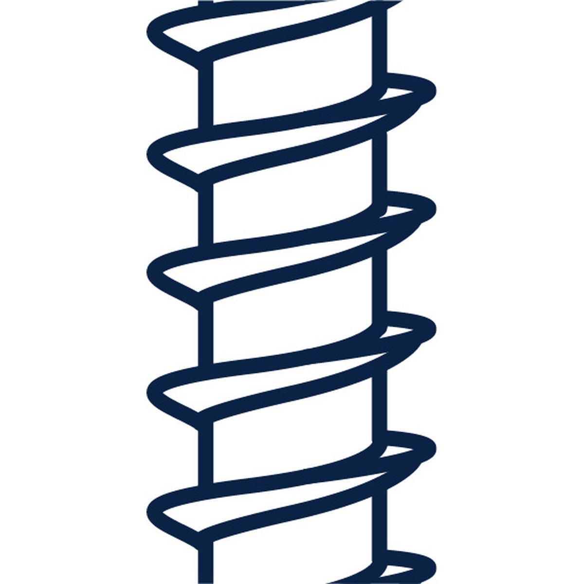 Reisser RP-TD-P Sandwich-Bohrschraube 6,5x250 mm, E16, Bimetall (Edelstahl A2/Stahl), Teilgewinde, SW8, Holz-UK - 50 Stk.