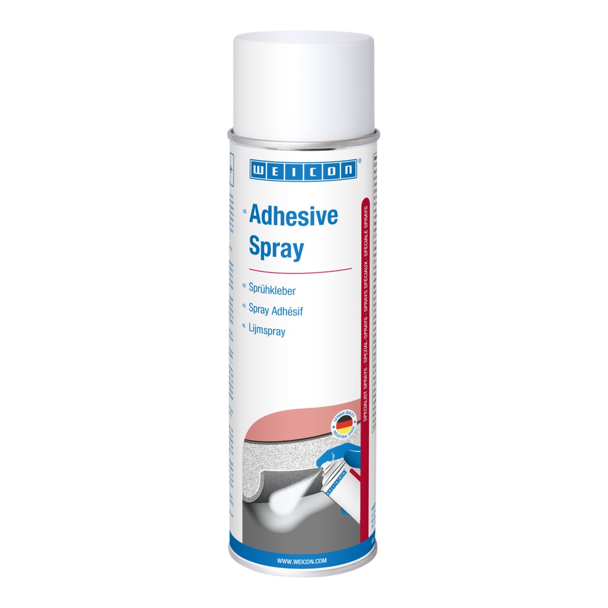 WEICON Sprühkleber sprühbarer Kontaktklebstoff 500 ml, universell