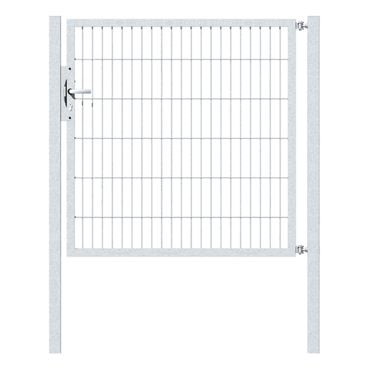 Alberts Einzeltor Flexo, Typ 6/5/6, für Zaunhöhe 1200 mm, 1250 mm breit, feuerverzinkt - 1 Stk. Alberts Einzeltor Flexo, Typ 6/5/6, für Zaunhöhe 1200 mm, 1250 mm breit, feuerverzinkt - 1 Stk.